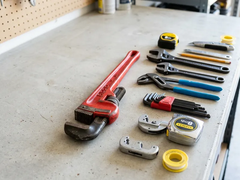 Professional plumbers in Miccosukee, FL equipped with top-tier tools for residential and commercial plumbing services.